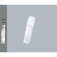 1.8ml クライオチューブ(スターフット/アウターキャップ) 53×φ12.5 450本 375418 1箱(450本)（直送品）