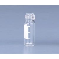 大阪ケミカル オートサンプラー用バイアル 2mL 透明・ラベル付きバイアルのみ 100本入 11090519 1箱(100本)（直送品）