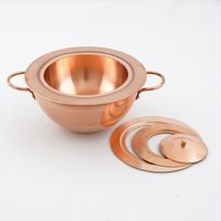 アズワン 湯煎器(銅製ウオーターバス) φ150mm 1-1516-01 1台（直送品）