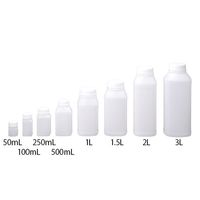 日本メデカルサイエンス セキュリティーボトル 角型 100mL 1箱(100本入) 1-1547-02 1箱(100本)（直送品）