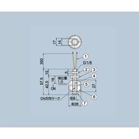 アズワン フロート式レベルスイッチ 標準タイプ 1-3120-01 1個（直送品）