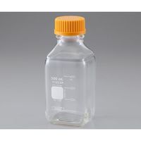 コーニングインターナショナル メディウム瓶角型(PYREX(R)) 250mL 1396-250 1本 2-1956-02（直送品）