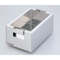 アズワン ステンレス水槽 角型 10L 取手付き SKOB-01 1個 1-4312-01（直送品）