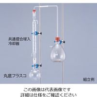 クライミング 還流装置用 共通摺合丸底フラスコ 0070-16-10 1個 1-4327-09（直送品）