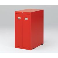 アズワン 耐震薬品庫(スチール製) 450×700×900mm赤 SP-945R 1個 1-4531-01（直送品）