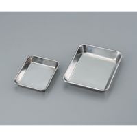 赤川器物製作所 ステンレス角型バット (475×333×82mm) 1枚 6枚取 33006 1個 1-4534-05（直送品）