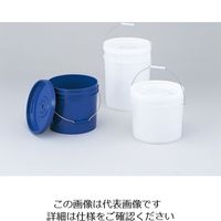 アズワン HDPE密閉タンク 青 20L HD-20アオ 1個 1-4619-02（直送品）