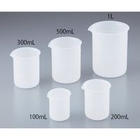 アズワン ポリビーカーPE(手なし) 1000mL 1個 3011ー01 1-4624-15（直送品）