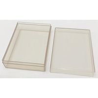 アズワン ABS非帯電角型ケース 110×80×33mm 10個 6カタ 1箱(10個) 1-4630-46（直送品）