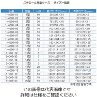 アズワン スチロール角型ケース 20個 100×100×29mm 16カタ 1箱(20個) 1-4698-12（直送品）