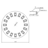 アズワン ローテーター用オプションホルダー チューブホルダー15mLチューブ用 1-5182-09 1個（直送品）