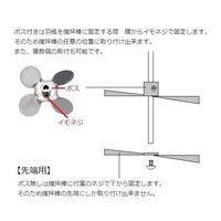 アズワン トルネード用撹拌羽根 タービン(ボス付き) FP-50 1個 1-5505-08（直送品）