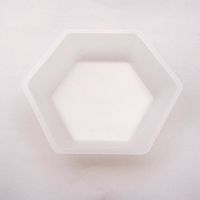 アズワン 六角バランストレイ150mL ナチュラルタイプ 千枚入 1-5841-03 1箱(1000枚)（直送品）