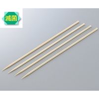 アズワン 滅菌竹串 1ケース(100本×10袋入) IKT- 1ケース(1000本) 1-5980-01（直送品）