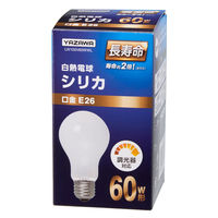 長寿命シリカ60W形 LW100V60WWL 1箱（24個入） ヤザワコーポレーション
