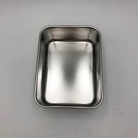 アズワン メモ付きステン深型バット 4号(2.5L) 225×170×80mm 1-6171-04 1個（直送品）