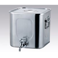 丸山ステンレス 角型蛇口付タンク 19L 1-6191-01 1個（直送品）