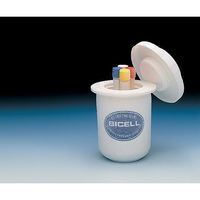 日本フリーザー 凍結処理容器 1箱(6個入) BICELL 1箱(6個) 1-6263-01（直送品）