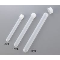 アズワン PPネジ口試験管 8mL 1袋(100本入) 1-6403-01 1袋(100本)（直送品）