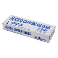 武藤化学 カバーグラス 24×24mm 1000枚入 24242 1箱(1000枚) 1-6725-03（直送品）