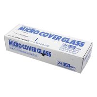 武藤化学 カバーグラス 24×32mm 1000枚入 24322 1箱(1000枚) 1-6725-04（直送品）