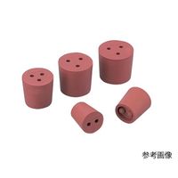 アズワン 穴付き赤ゴム栓 1個入 12ゴウ 1個 1-7649-05（直送品）