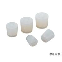 アズワン 穴付きシリコン栓 1個入 14ゴウ 1個 1-7650-07（直送品）