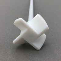 アズワン PTFE撹拌棒(プロペラ型) φ8×300mm 005.230.8.2 1個 1-7732-04（直送品）