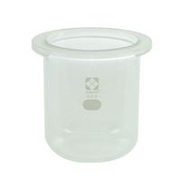 柴田科学 セパラブルフラスコ(平面摺合タイプ) 500mL φ94mm 筒形 005670-500 1個 1-7804-02（直送品）