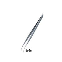 ワイ・エム・ティ 汎用型ピンセット 155mm 646 1本 1-8188-03（直送品）