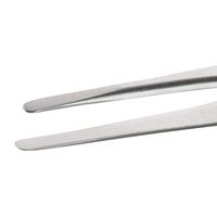 ワイ・エム・ティ フラットピンセット 125A 1本 1-8187-02（直送品）