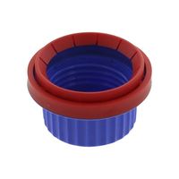 柴田科学 ねじ口瓶用キャップ(青GLー45用)1袋(10個入) 017200-458A 1袋(10個) 1-8234-02（直送品）