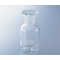 DWK Life Sciences 試薬瓶(広口・栓付き)(デュラン(R)) 白 250mL 211853605 1本 1-8398-03（直送品）