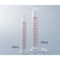 アズワン 有栓メスシリンダー 250mL 1-8563-08 1個（直送品）