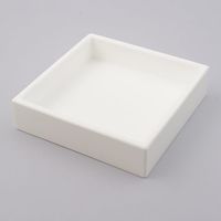 アズワン アルミナ95るつぼ(角型) 130mL SQU-10025 1個 1-8784-01（直送品）