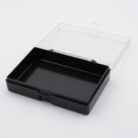 アズワン ヒンジ付角型ケース(導電+帯電防止)3N 1箱(30個入) 3カタ 1箱(30個) 1-9408-23（直送品）