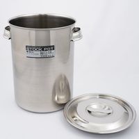 大屋製作所 深型ストックポット 6.4L 18カタ 1個 1-9753-02（直送品）