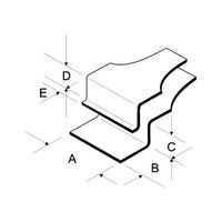 ワイ・エム・ティ ウェハー用ピンセット ID-2WFCPRSA 1本 1-9915-01（直送品）