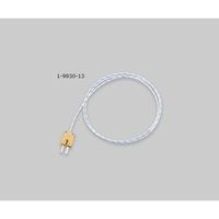 佐藤計量器製作所 被覆熱電対(デュープレックス) ガラス被覆 コネクタ 5m DT-K-5m 1本 1-9930-13（直送品）