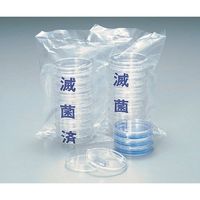 アズワン スチロールシャーレー φ52×10mm 10枚×1袋 2-127-01 1袋(10枚)（直送品）