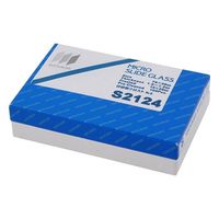 松浪硝子工業 フロストスライドグラス 白切放No.2 100枚入 S2124 1箱(100枚) 2-152-04（直送品）