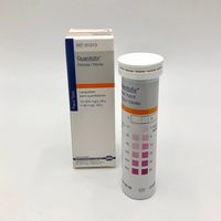 アイシス 半定量イオン試験紙 QUANTOFIX(R) 硝酸・亜硝酸 100枚入 MN91313 1箱(100枚) 2-350-12（直送品）