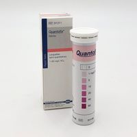 アイシス 半定量イオン試験紙 QUANTOFIX(R) 亜硝酸 100枚入 MN91311 1箱(100枚) 2-350-10（直送品）