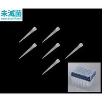 アズワン アイビスチップ(ボックスパック) 1~250μL 96本/箱×10箱 ナチュラル I-896LC 1箱(960本)（直送品）