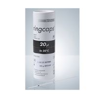 アズワン EMマイスターリングキャップス 20μL 1目盛 250本入り 9600120 1個(250本) 2-454-04（直送品）