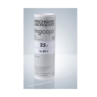 アズワン EMマイスターリングキャップス 25μL 1目盛 250本入り 9600125 1個(250本) 2-454-05（直送品）