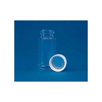 カウンティングバイアル (ガラス製) ユリアキャップ/ポリシールコーンパッキン 内径φ16mm用 1箱(500本入) 2-4528-03（直送品）