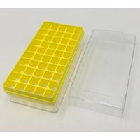 アズワン ハニカムラック 0.5・1.5・2.0mL用 イエロー 10個入り 1577-550Y 1箱(10個) 2-4575-04（直送品）