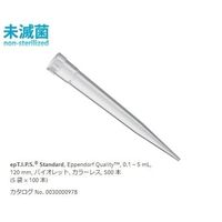 ピペットチップ(epTIPS) スタンダード 100~5000μL 100本/袋×5袋 0030 000.978 1箱(500本)（直送品）