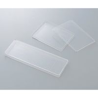 東洋器材科学 角型透明ディッシュ 144×104mm 10枚×10袋入 2-5316-02 1箱(100枚)（直送品）